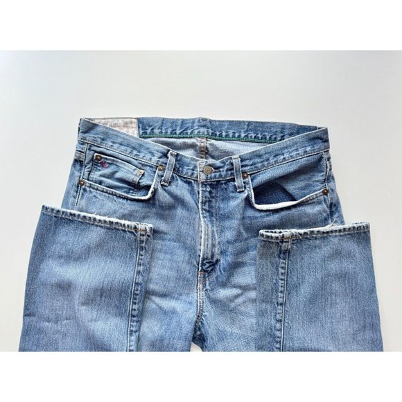 Men's POLO RALPH LAUREN Cortlandt 300 Elkhorn Straight Leg Jeans, Size 34/30 - Picture 9 of 16